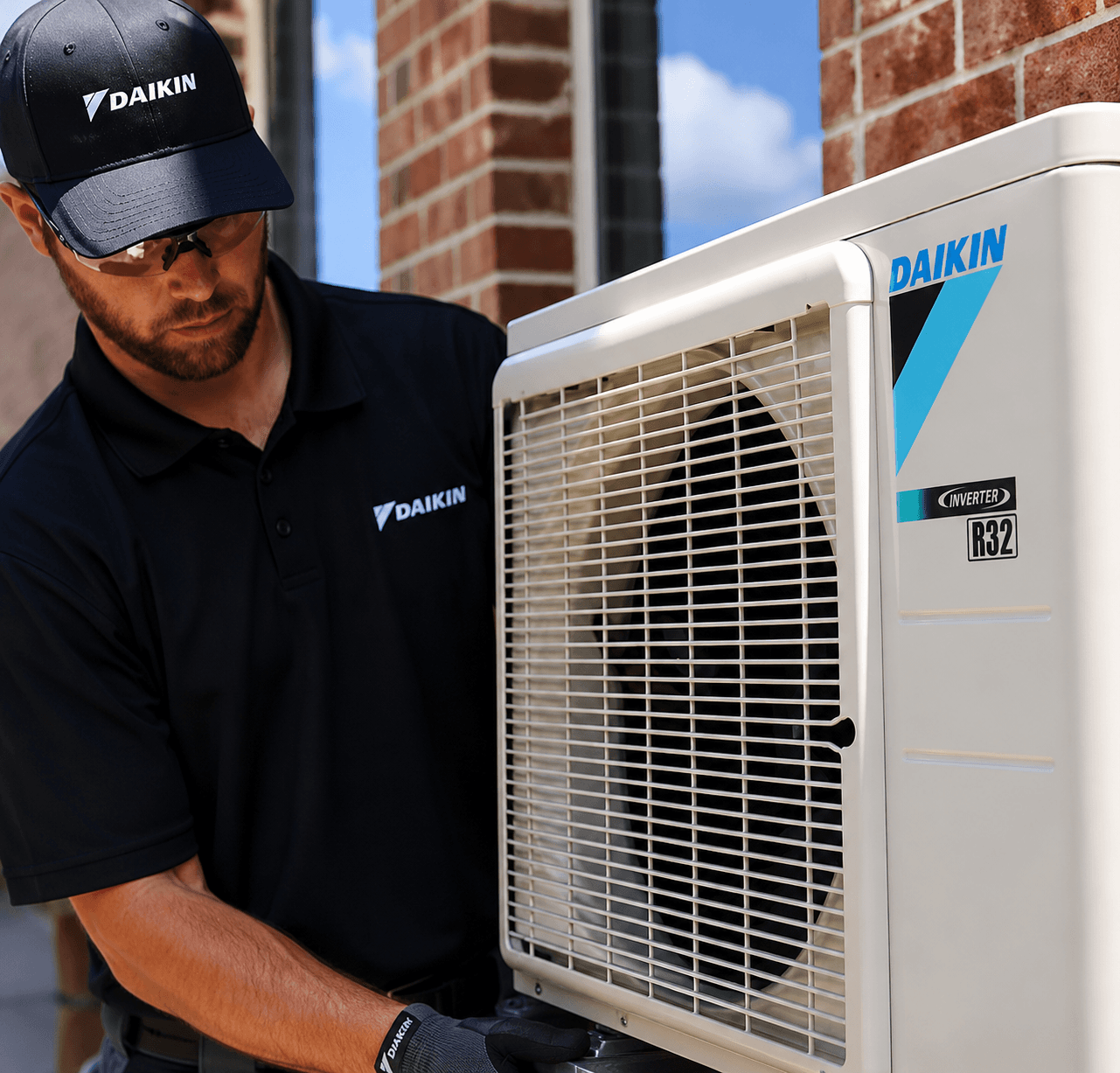 Daikin outdoor mini-split condenser unit